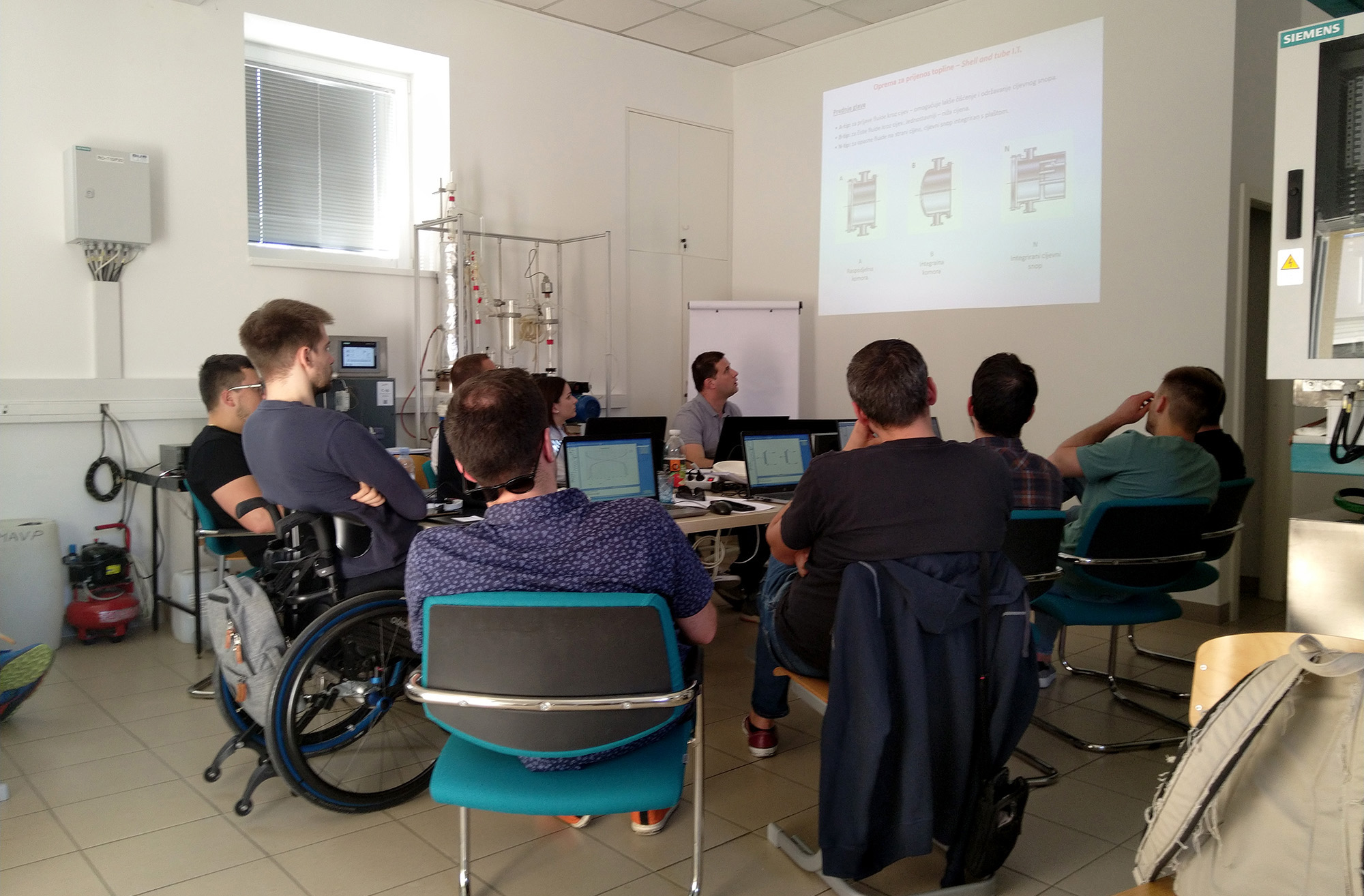 Practical trainings for Siemens employers