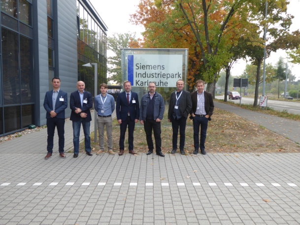 Visit to Siemens Industrie park Karlsruhe and Höchst Industriepark in Frankfurt